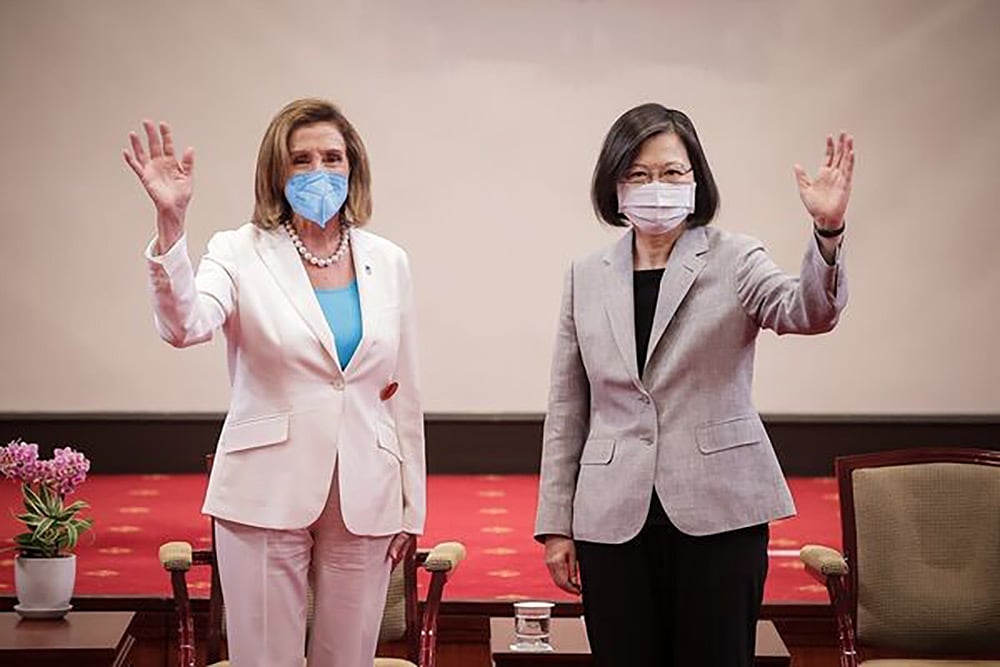 Nancy Pelosi and TsaiIng wen