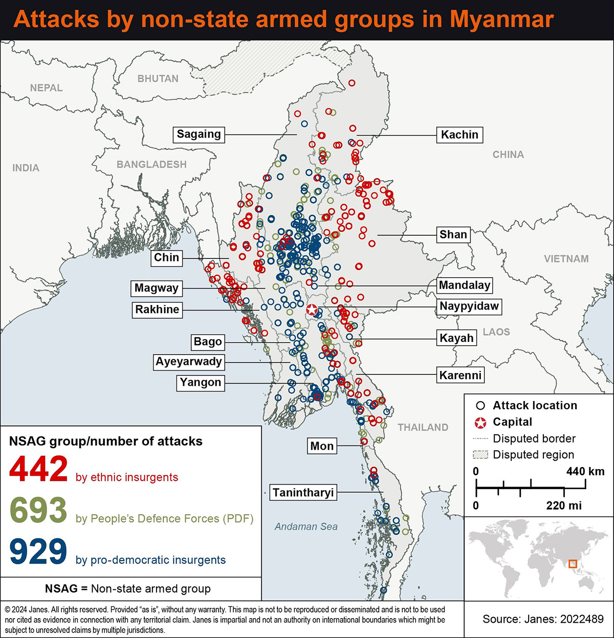 Myanmar: Quarterly update, February 2024