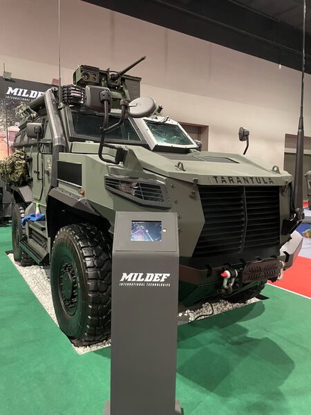 Mildef To Supply Tarantula Vehicles To Malaysian Armed Forces