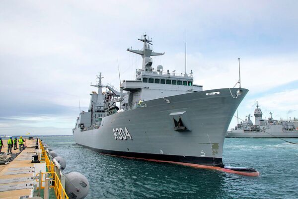 Second Supply-class AOR Vessel For RAN Arrives In Australia