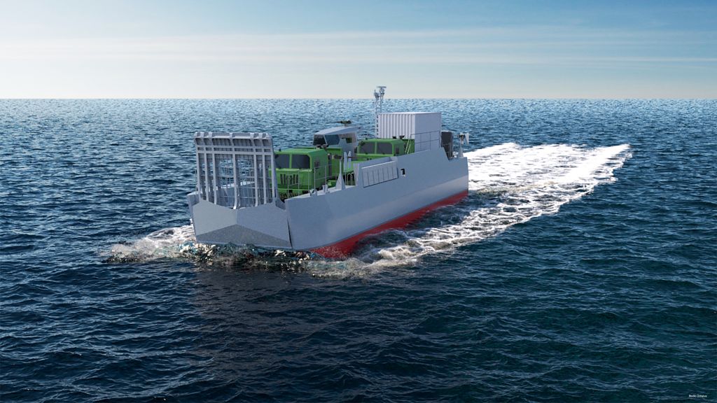 CNIM will deliver the new EDA-S landing craft to the French Navy. (CNIM)