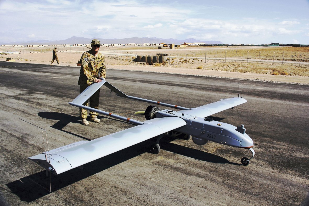 Seen here in US service, the RQ-7 Shadow is set to be replaced by the Australian Army. (IHS Markit/Gareth Jennings)