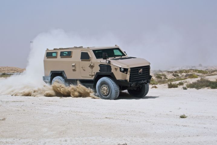 The Viper 4×4 MRAP was designed by Mobile Land Systems for use in high ambient temperatures. (Mobile Land Systems)