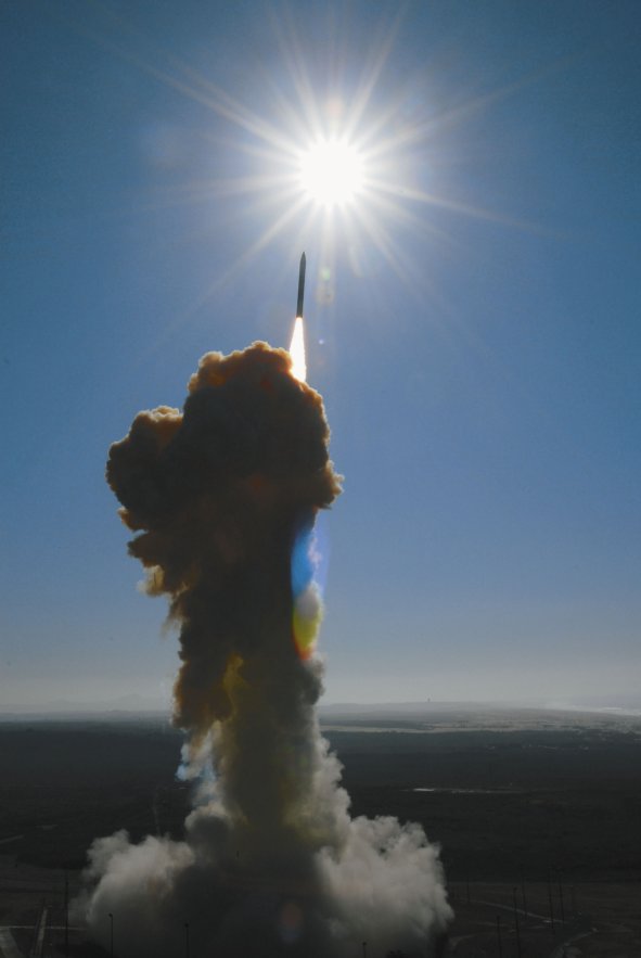 Improving the GMD system has been the Pentagon’s top missile defence priority. It now has its full complement of 44 interceptors and may soon get 20 more. (MDA)