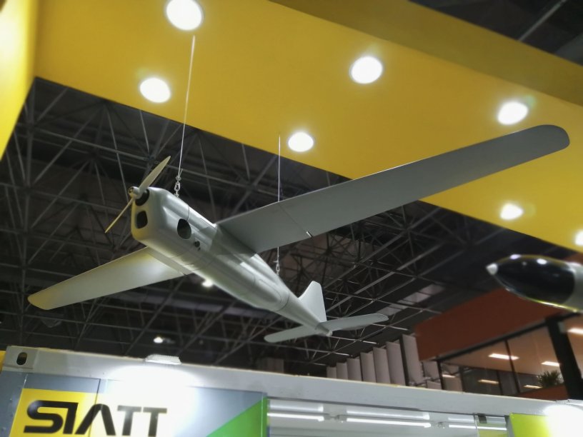 The Orlan-10E is being displayed at SIATT and Rosoboronexport booths in LAAD Defence & Security 2019 exhibition being held 2-5 April 2019 in Rio de Janeiro (Victor Barreira)