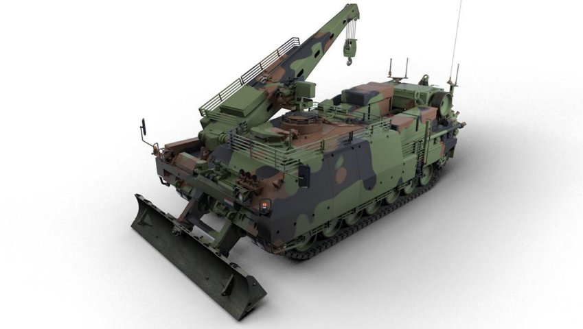 The Netherlands signed a contract with Rheinmetall on 18 April to upgrade the Dutch army’s Bergepanzer 3 Büffel ARVs. (Rheinmetall)