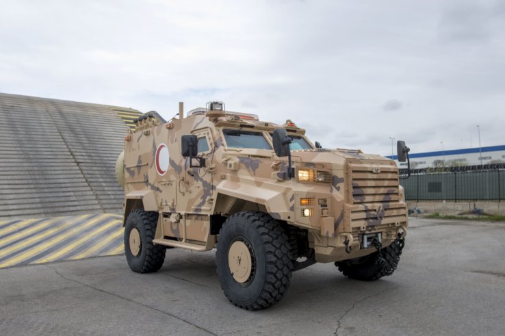 The Ejder Yalcin ambulance was developed based on operational experience gained by one of the vehicle’s users. (Nurol Makina)