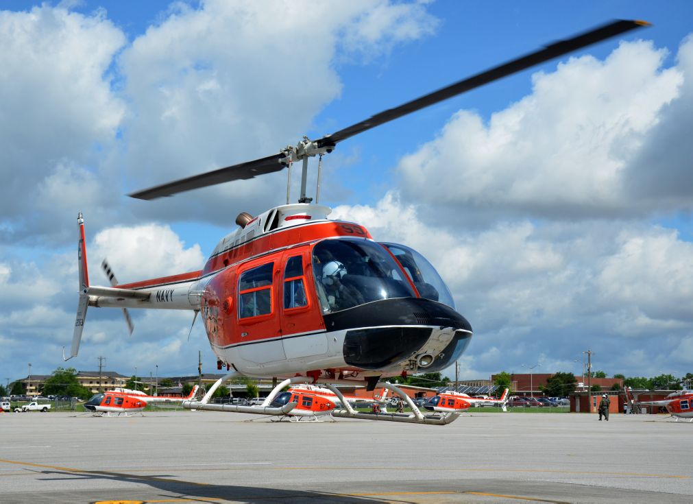The USN's TH-57 training helicopter is to be retired from service by 2023, and a replacement is now being sought. (US Coast Guard)