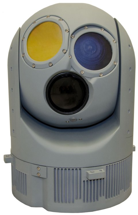 The iSea-25HD is the first member of Controp’s iSea family of maritime and naval electro-optical/infrared payloads to incorporate XBn detector technology. (Controp Precision Technologies)