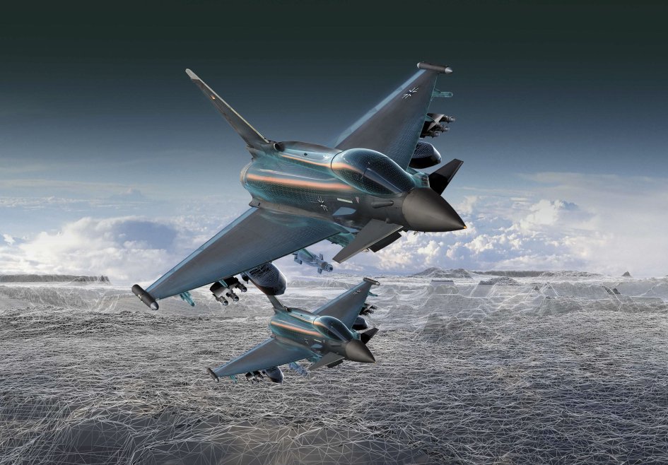 Eurofighter has launched a study to look at improving the capabilities of the Typhoon beyond the current round of performance enhancement packages. (Eurofighter)