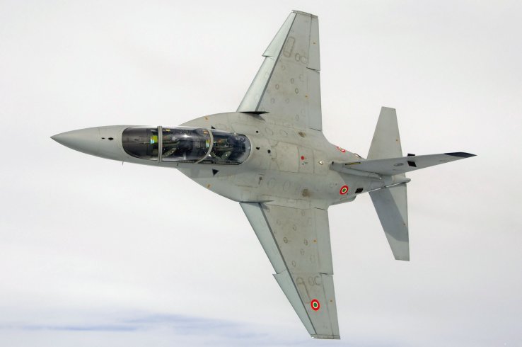 The M-346 will form the backbone of the new Phase IV IFTS programme at Decimomannu. (Leonardo)