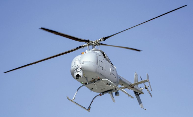 With IOC declared, the MQ-8C Fire Scout will make its first LCS deployment in FY 2021. (US Navy)