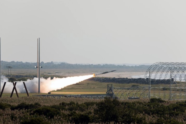 First GQM-163A launches from NASA’s Wallops Flight Facility in Virginia were performed on 12 September. (NASA)