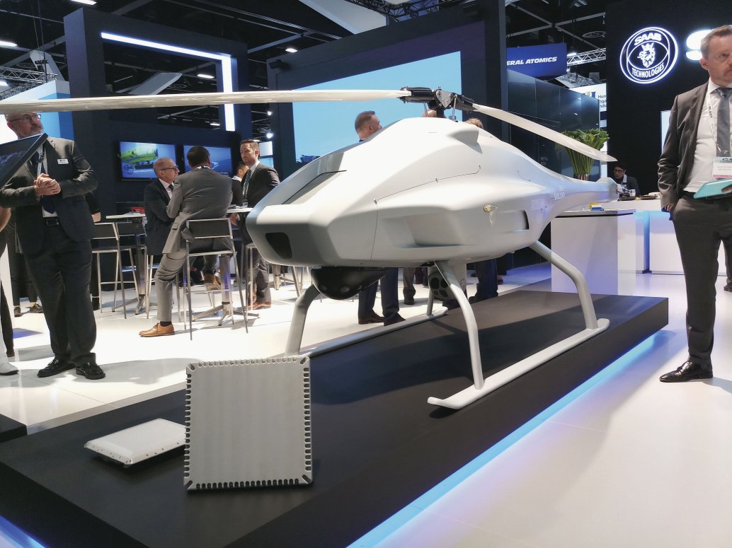 A mock-up of the V-200 Block 20 at the Pacific 2019 exposition in Sydney. (IHS Markit/Ridzwan Rahmat)