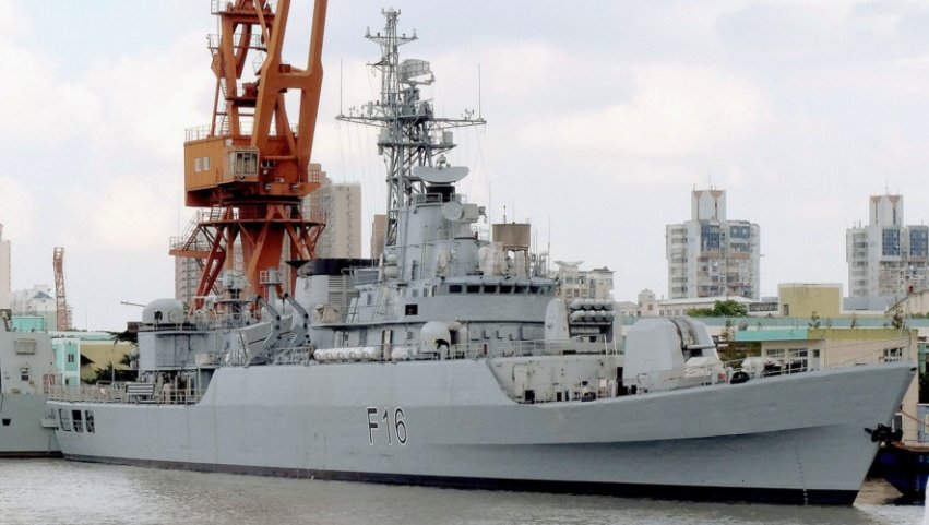 
        One of the two ex-PLAN Jiangwei II-class frigates that appear close to being transferred to the BN. The ship shown here, formerly known as
        Lianyungang
        , has been undergoing overhaul at the Shenjia shipyard in Shanghai.
       (Via haohanfw.com)