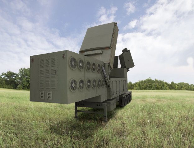 Raytheon beats two competitors to build LTAMDS radar prototypes for the US Army. The technology is designed to replace Patriot radar. (Raytheon)