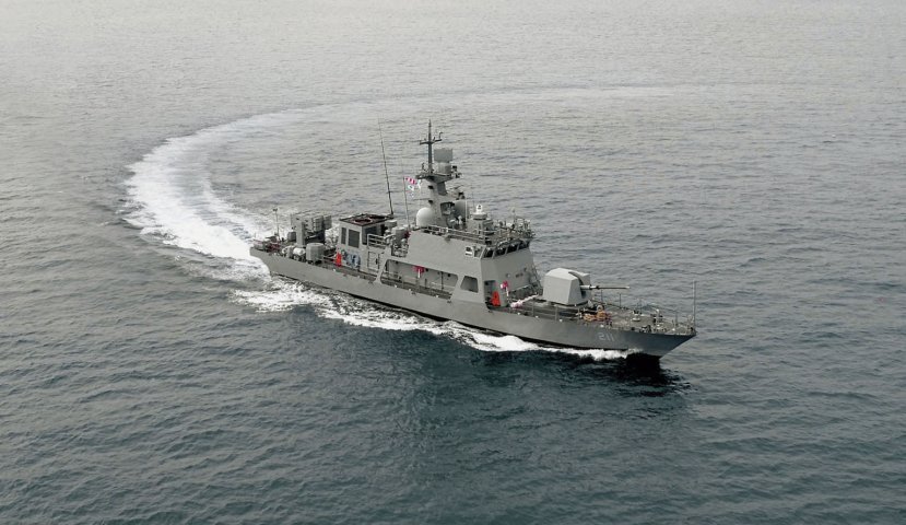 HHIC announced on 31 October that it was awarded a contract to build four more PKX-B-class patrol craft. (HHIC)