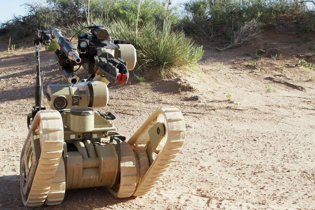 A Kobra UGV being put through its paces at Fort Bliss, New Mexico/Texas. Up to 350 Kobras will be produced to fulfil the US Army’s CRS-H requirement. (FLIR Systems)