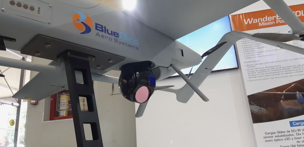 Expodefensa 2019: BlueBird Aero Systems' WanderB UAV Makes Regional Debut