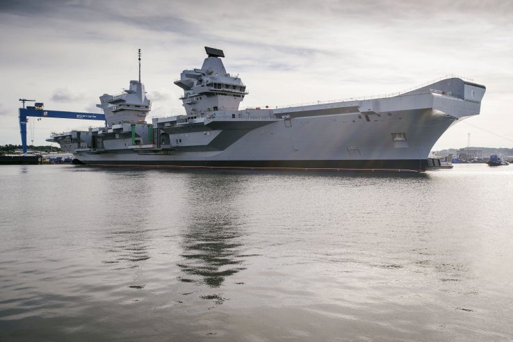 The UK will make its Queen Elizabeth-class aircraft carriers available to NATO under the alliance’s Readiness Initiative. (BAE Systems)