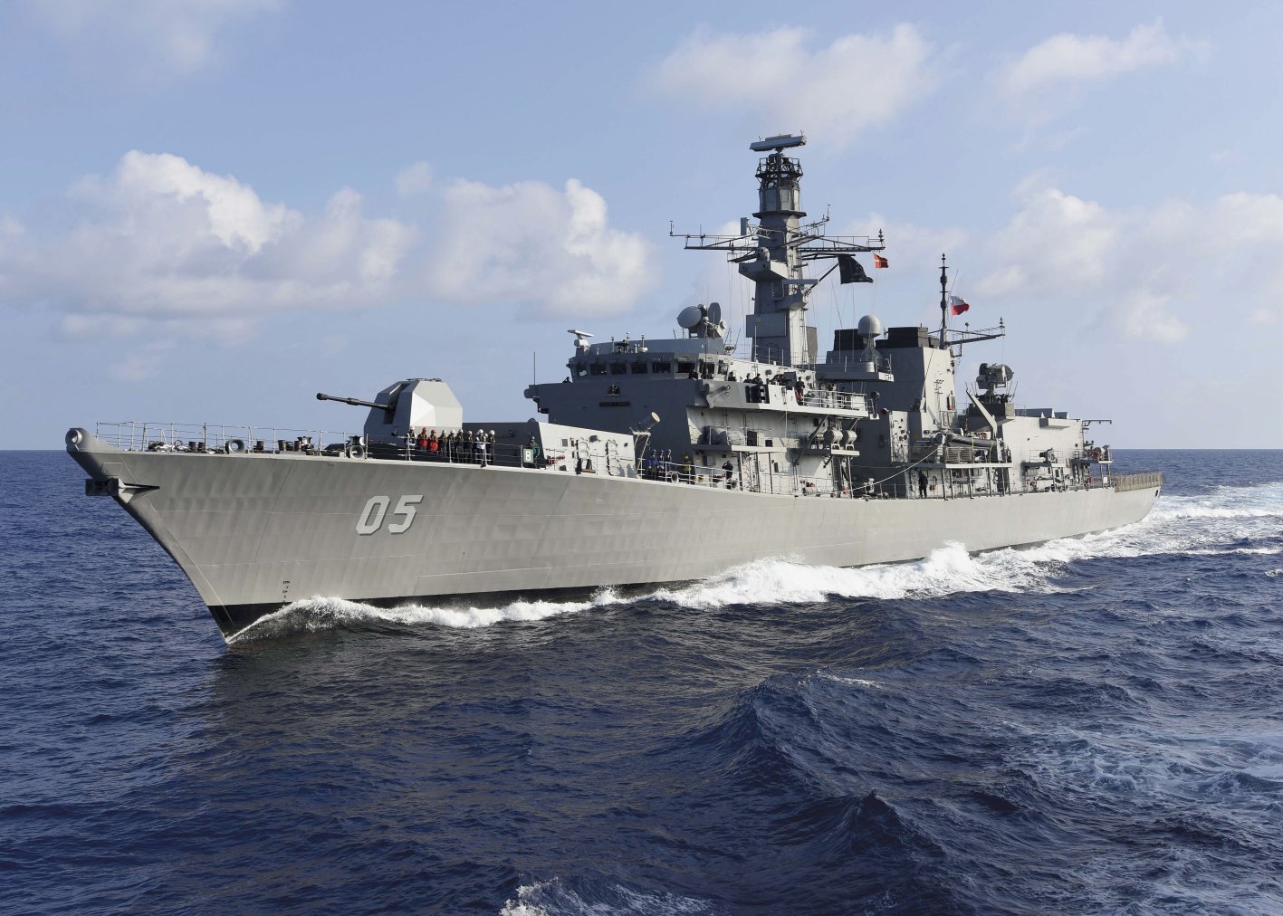 Lockheed Martin in 2017 was selected by the Chilean Navy to upgrade its Type 23 frigates. (US Navy)