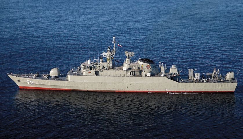 Iranian Navy Upgrades Alborz Frigate With New Combat Systems