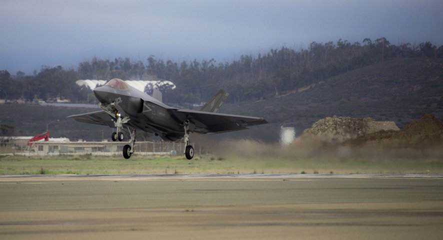 VMFA 314 is one of four squadrons that will fly the carrier variant F-35C for the US Marine Corps. (US Marine Corps)