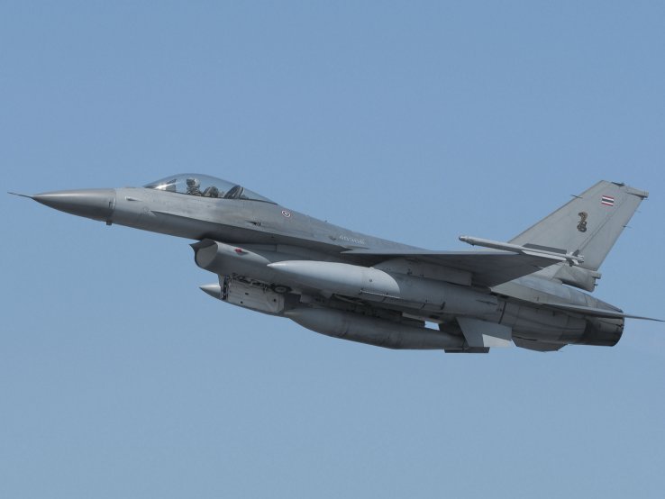 The Royal Thai Air Force has released its 2020 White Paper, which notes a number of procurement and aircraft replacement programmes, including one for the service’s F-16 Fighting Falcon combat aircraft (pictured). (Jane’s/Kelvin Wong)