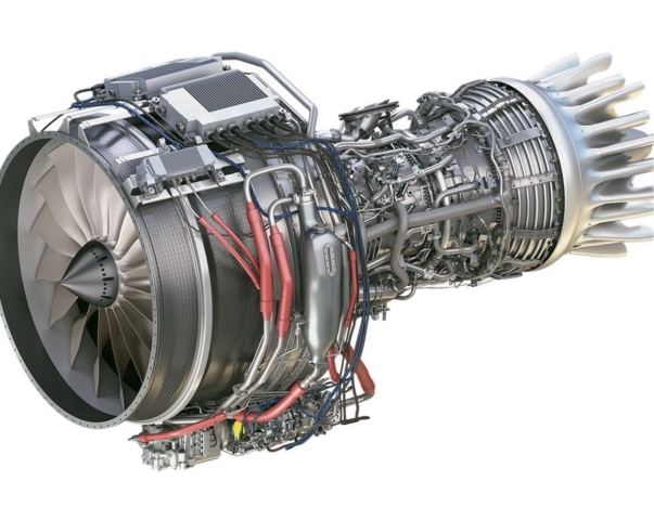 The GE Passport, one of two engines that the company is offering for B-52H CERP. (General Electric)