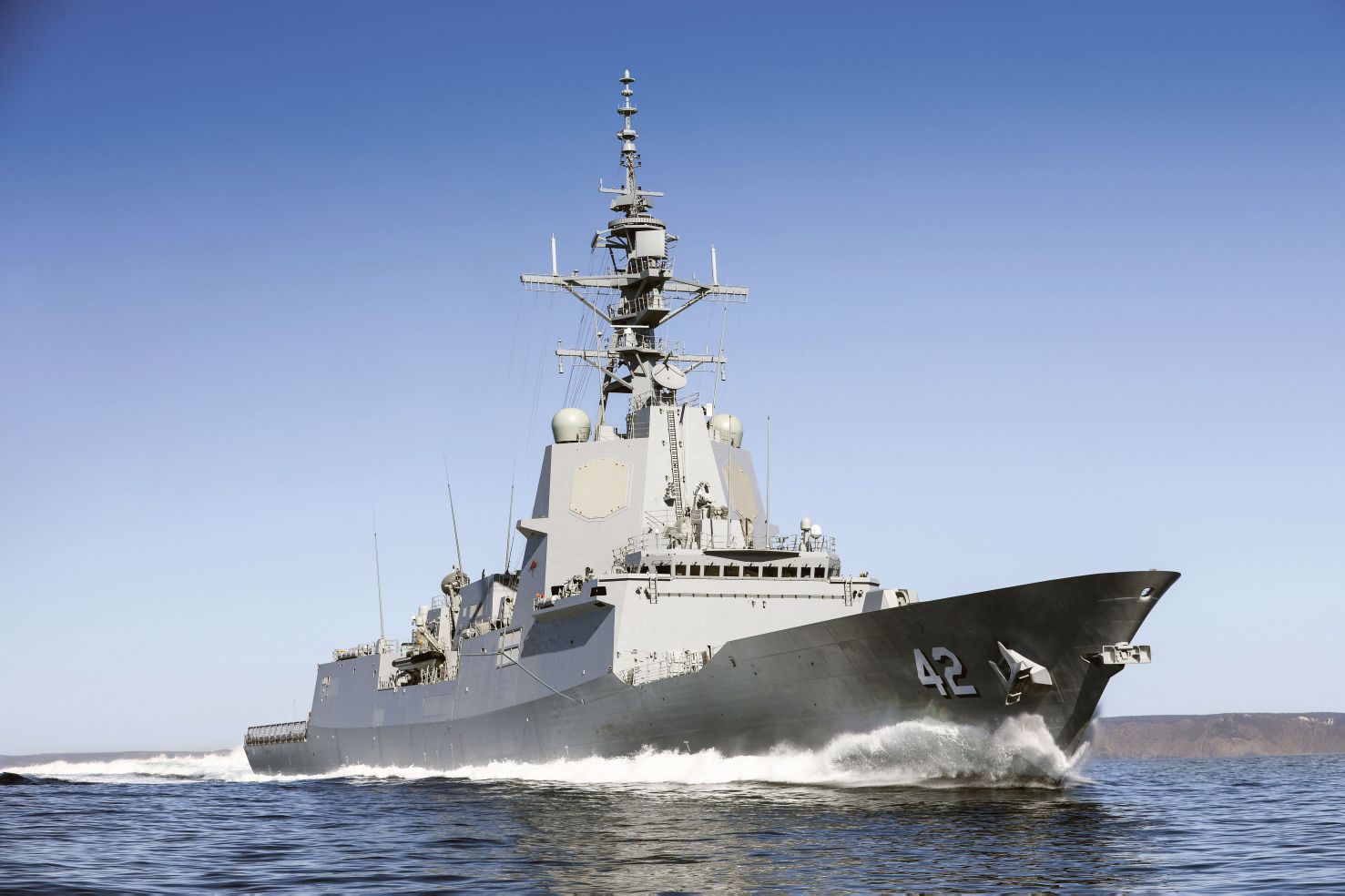 
        The Australian DoD received
        Sydney
        , the third and final AWD on order for the RAN, in a ceremony held in Adelaide on 28 February.
       (Commonwealth of Australia)