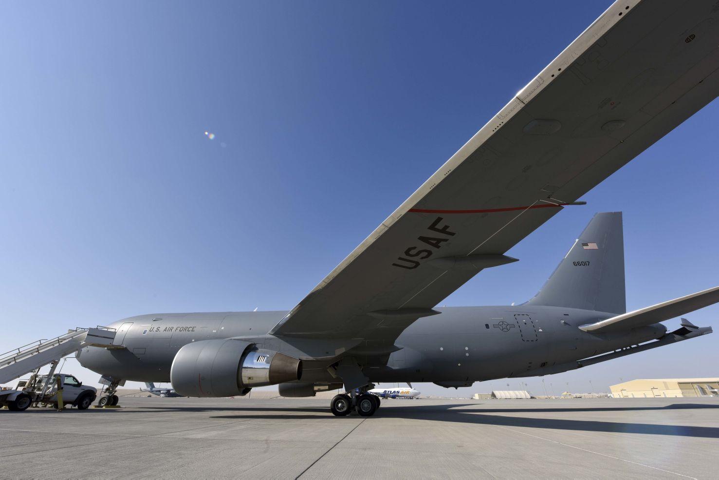 US Rep Doug Lamborn suggested that ongoing KC-46A remote vision system issues would make it irresponsible for his subcommittee to allow the US Air Force to proceed with divesting legacy tankers. (US Air Force)