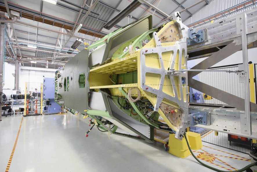 Boeing Australia announced in February that it had completed the major fuselage structural assembly for the first Loyal Wingman prototype aircraft it is developing with the Royal Australian Air Force. (Boeing)