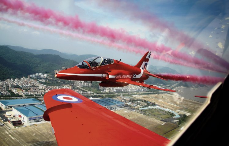 The Red Arrows would normally decamp to Greece ahead of the air show season to hone their skills in the good weather conditions. This will not now happen due to the coronavirus, and the team’s air show commitments for the year will be reviewed as the situation becomes clearer. (Crown Copyright)