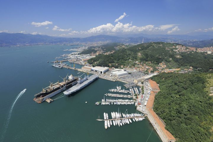 Fincantieri’s Muggiano naval shipyard in Italy. (Fincantieri)