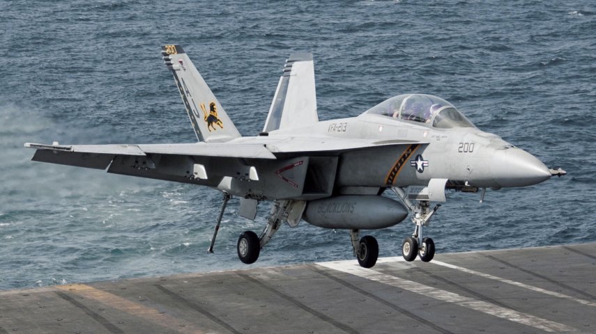 With the last of 608 retrofitted and new-build Block 2 Super Hornets now delivered, Boeing’s and the US Navy’s attentions will now turn to delivering the Block 3 standard aircraft. (US Navy)