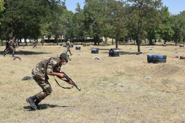 Libyan soldiers train in Isparta, Turkey.     (Turkish Ministry of Defence)