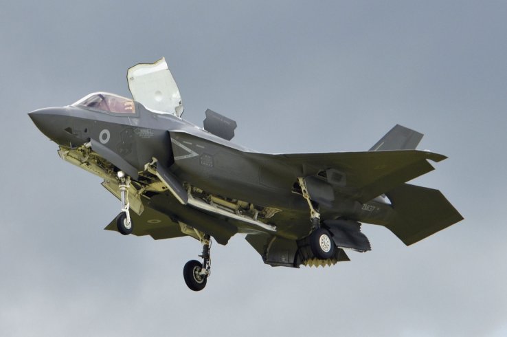 A move away from the F-35’s programme of record number of 138 aircraft to a more nebulous ‘more than 48’ was one example of the hits that combat aviation took in the latest Defence Command Paper. (Janes/Patrick Allen)